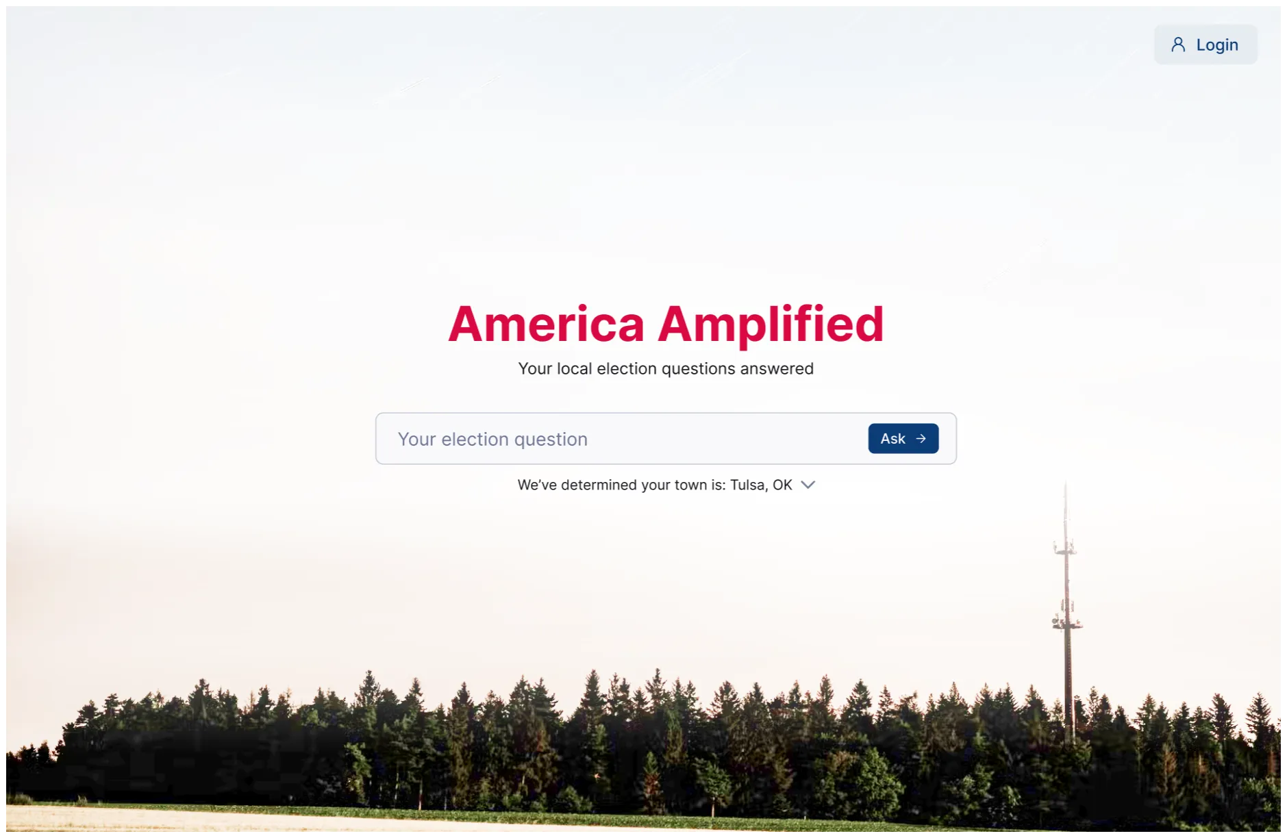 America Amplified website